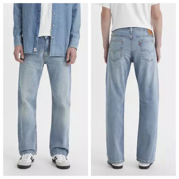 Levi's Men's 569 Loose Straight Fit Jean Medium Wash Size 36x30 - Picture 1 of 9